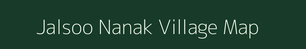 Jalsoo Nanak village map in Rajasthan