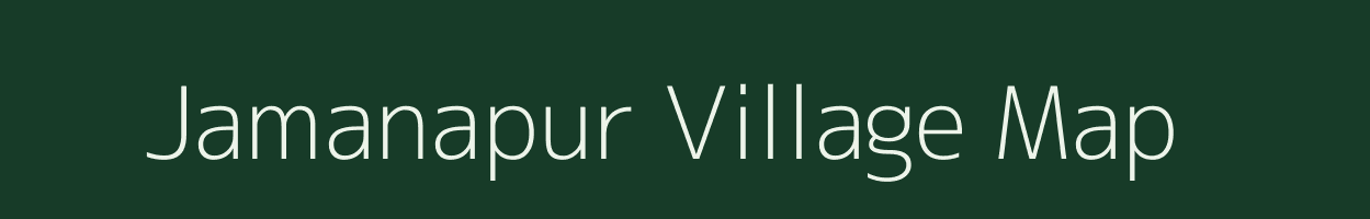 Jamanapur village map in Maharashtra