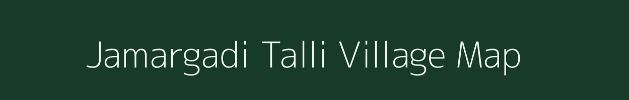 Jamargadi Talli village map in Uttarakhand