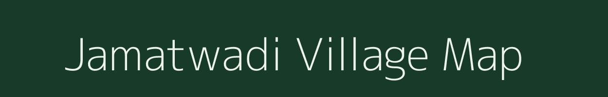 Jamatwadi village map in Maharashtra