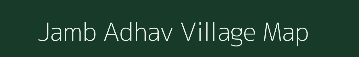 Jamb Adhav village map in Maharashtra