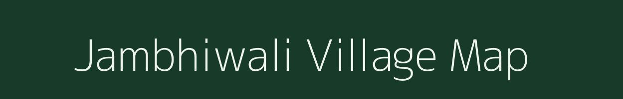 Jambhiwali village map in Maharashtra