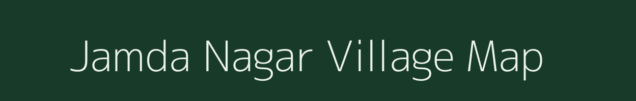 Jamda Nagar village map in Rajasthan