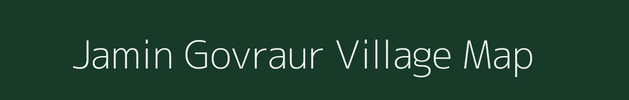 Jamin Govraur village map in Uttar Pradesh