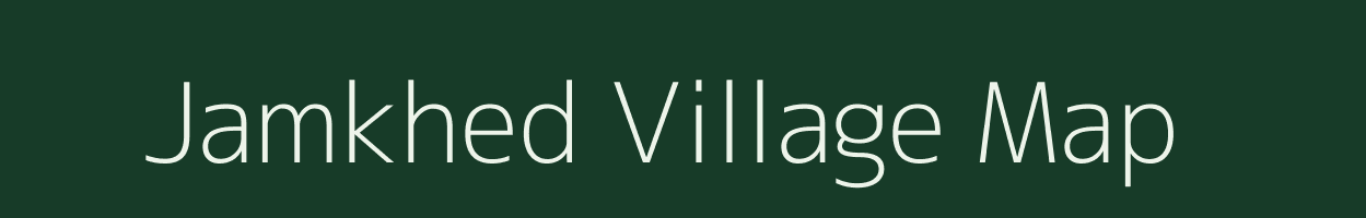 Jamkhed village map in Maharashtra