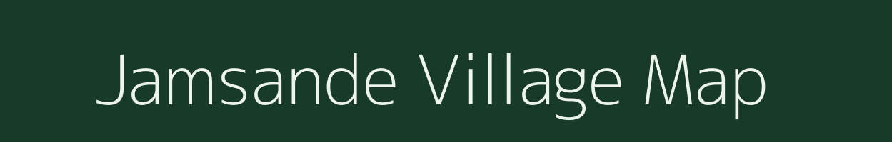 Jamsande village map in Maharashtra