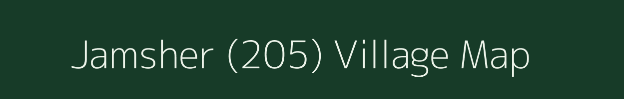 Jamsher (205) village map in Punjab