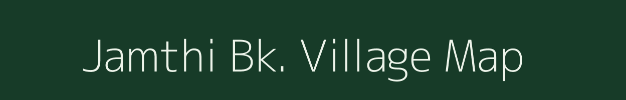 Jamthi Bk. village map in Maharashtra