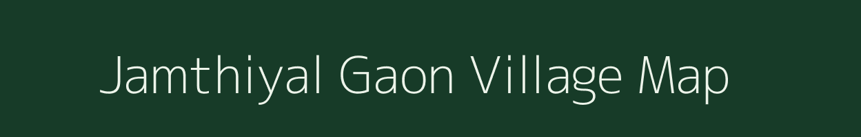 Jamthiyal Gaon village map in Uttarakhand