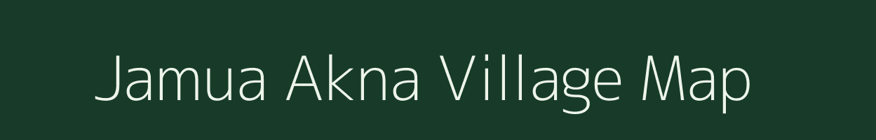 Jamua Akna village map in West Bengal