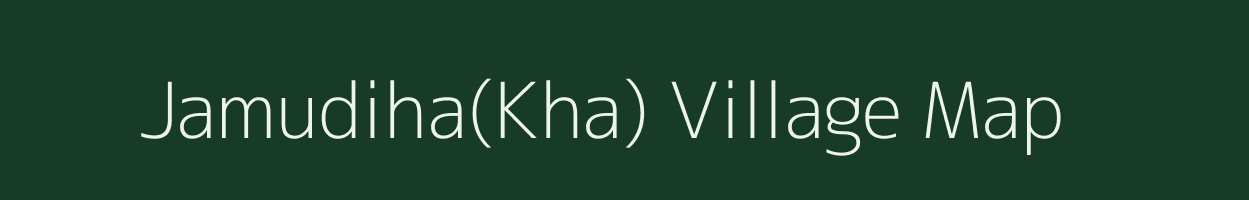 Jamudiha(Kha) village map in Odisha