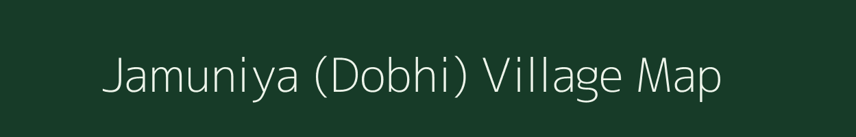 Jamuniya (Dobhi) village map in Madhya Pradesh