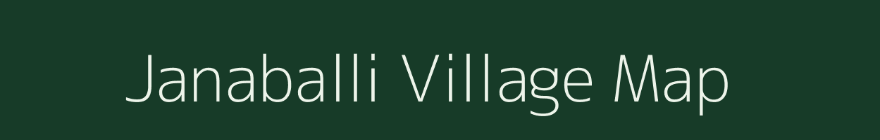 Janaballi village map in Odisha