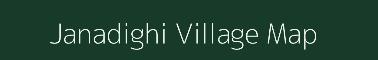 Janadighi village map in West Bengal