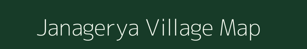 Janagerya village map in West Bengal