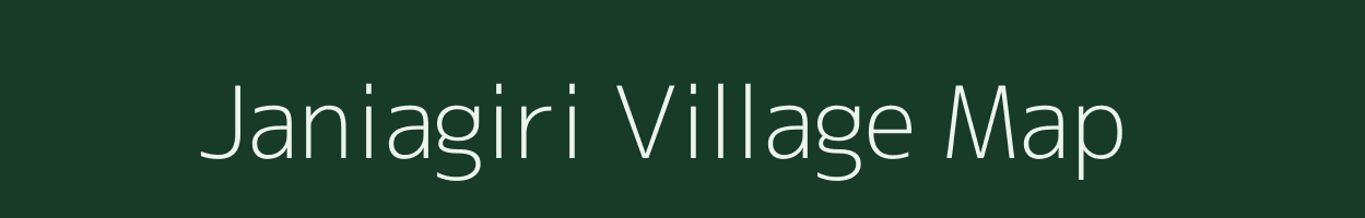 Janiagiri village map in Meghalaya