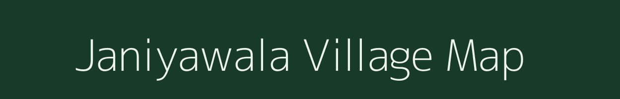 Janiyawala village map in Rajasthan