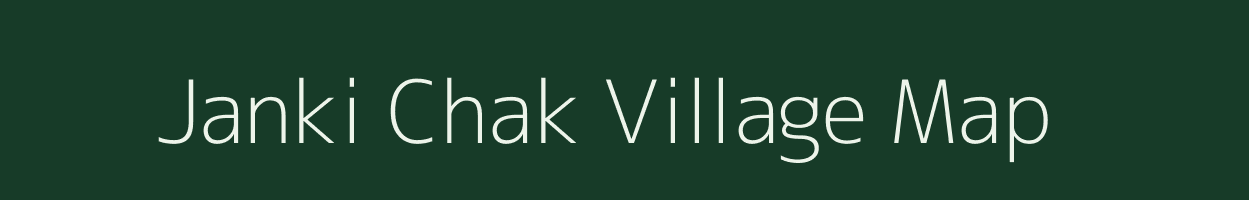 Janki Chak village map in West Bengal