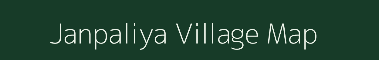 Janpaliya village map in Rajasthan