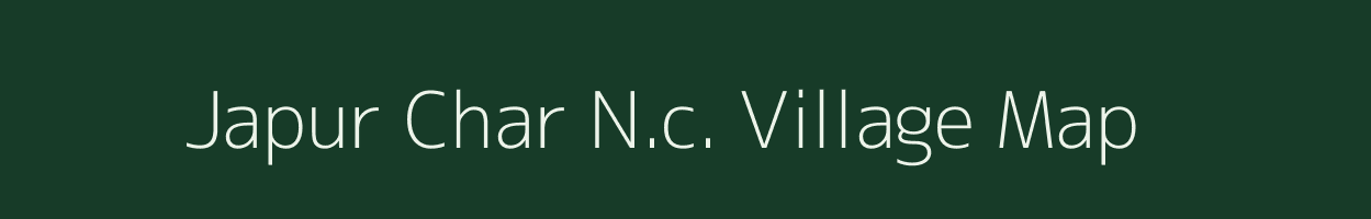 Japur Char N.c. village map in Assam