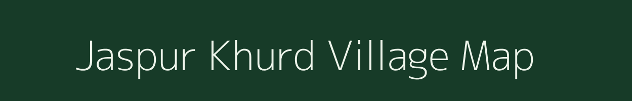 Jaspur Khurd village map in Uttarakhand