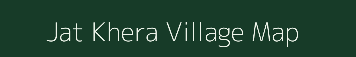 Jat Khera village map in Uttar Pradesh