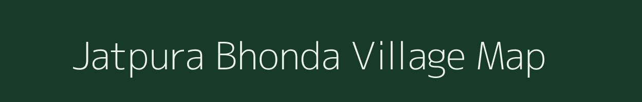 Jatpura Bhonda village map in Uttar Pradesh