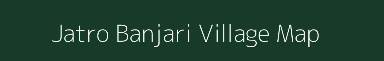 Jatro Banjari village map in Jharkhand