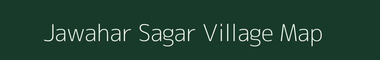Jawahar Sagar village map in Rajasthan