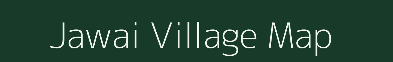 Jawai village map in Rajasthan