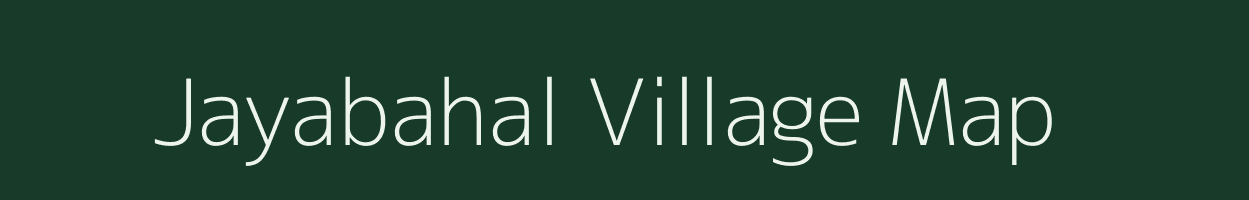 Jayabahal village map in Odisha