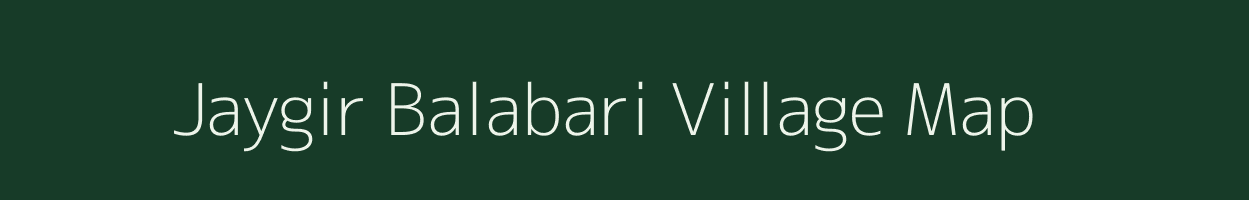 Jaygir Balabari village map in West Bengal