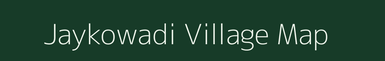 Jaykowadi village map in Maharashtra