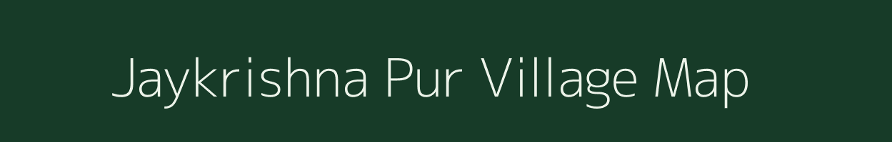 Jaykrishna Pur village map in West Bengal