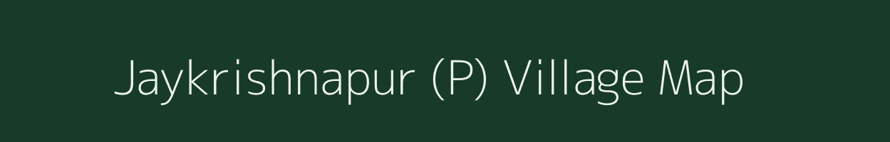 Jaykrishnapur (P) village map in West Bengal