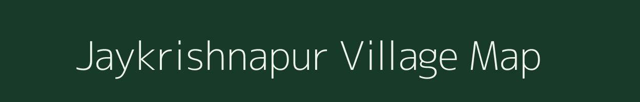 Jaykrishnapur village map in West Bengal