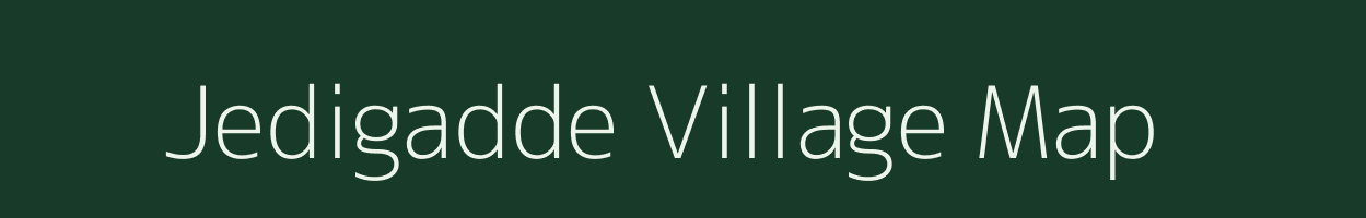 Jedigadde village map in Karnataka