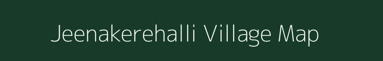 Jeenakerehalli village map in Karnataka