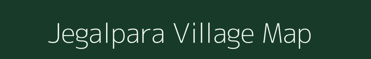 Jegalpara village map in Meghalaya