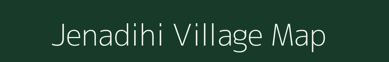 Jenadihi village map in West Bengal