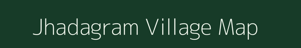 Jhadagram village map in Odisha