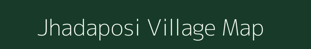 Jhadaposi village map in Odisha