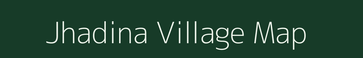 Jhadina village map in Uttar Pradesh