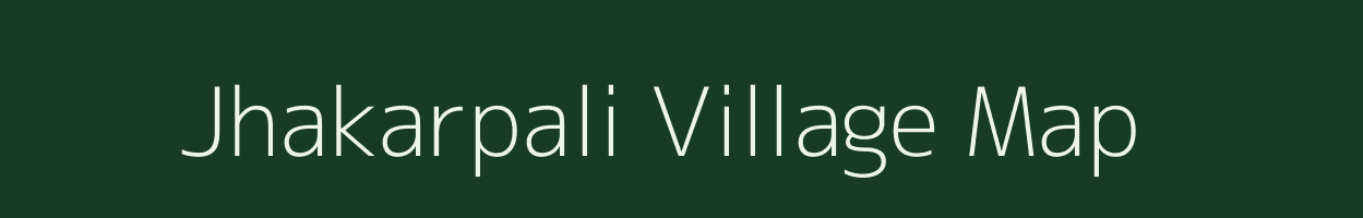 Jhakarpali village map in Odisha