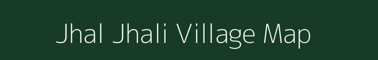 Jhal Jhali village map in West Bengal