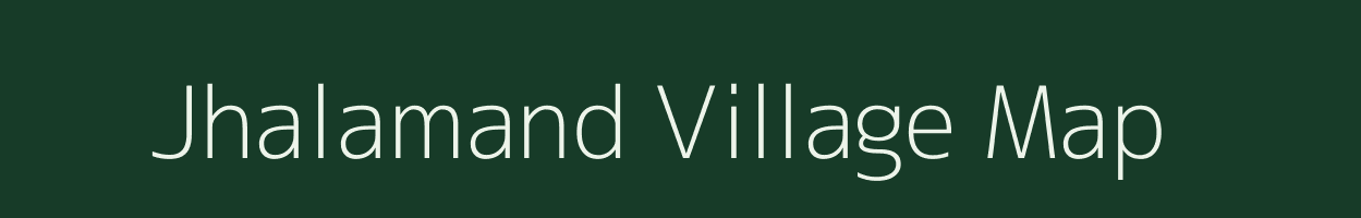 Jhalamand village map in Rajasthan