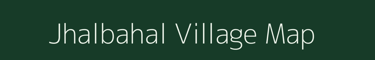 Jhalbahal village map in Odisha