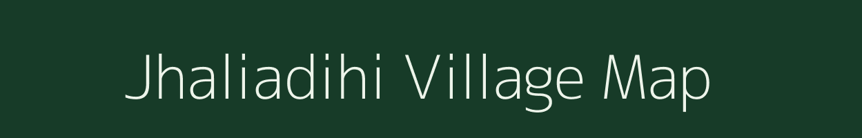 Jhaliadihi village map in Odisha