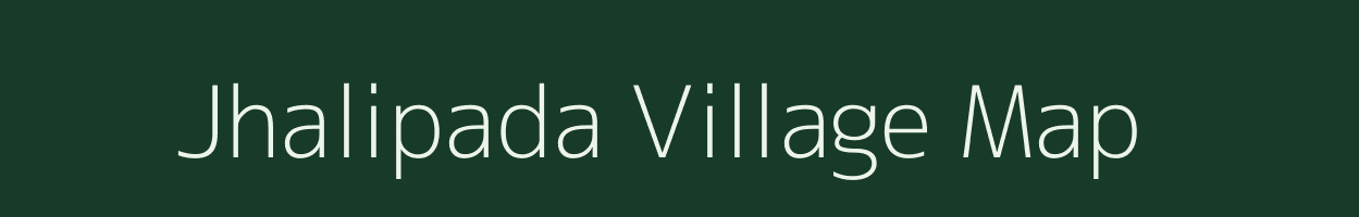 Jhalipada village map in Odisha