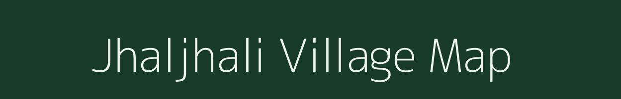 Jhaljhali village map in West Bengal